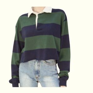 Brandy Melville cropped polo